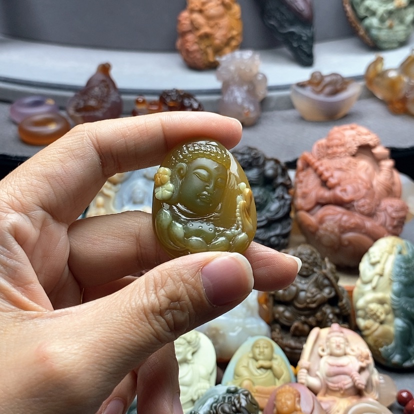 【闪购商品】未镶嵌吊坠定制石英质玉