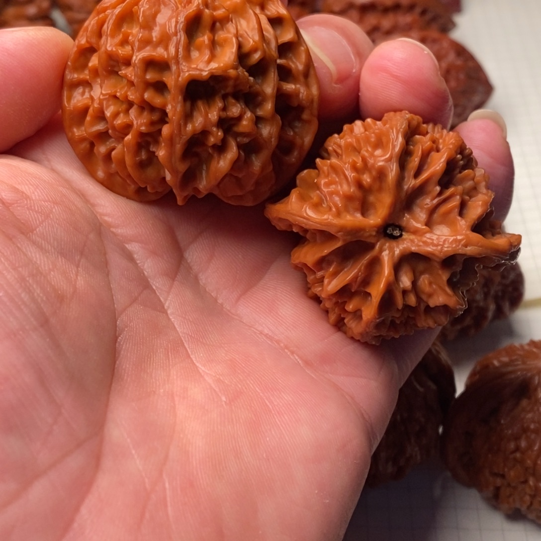 文玩核桃把件苹果圆