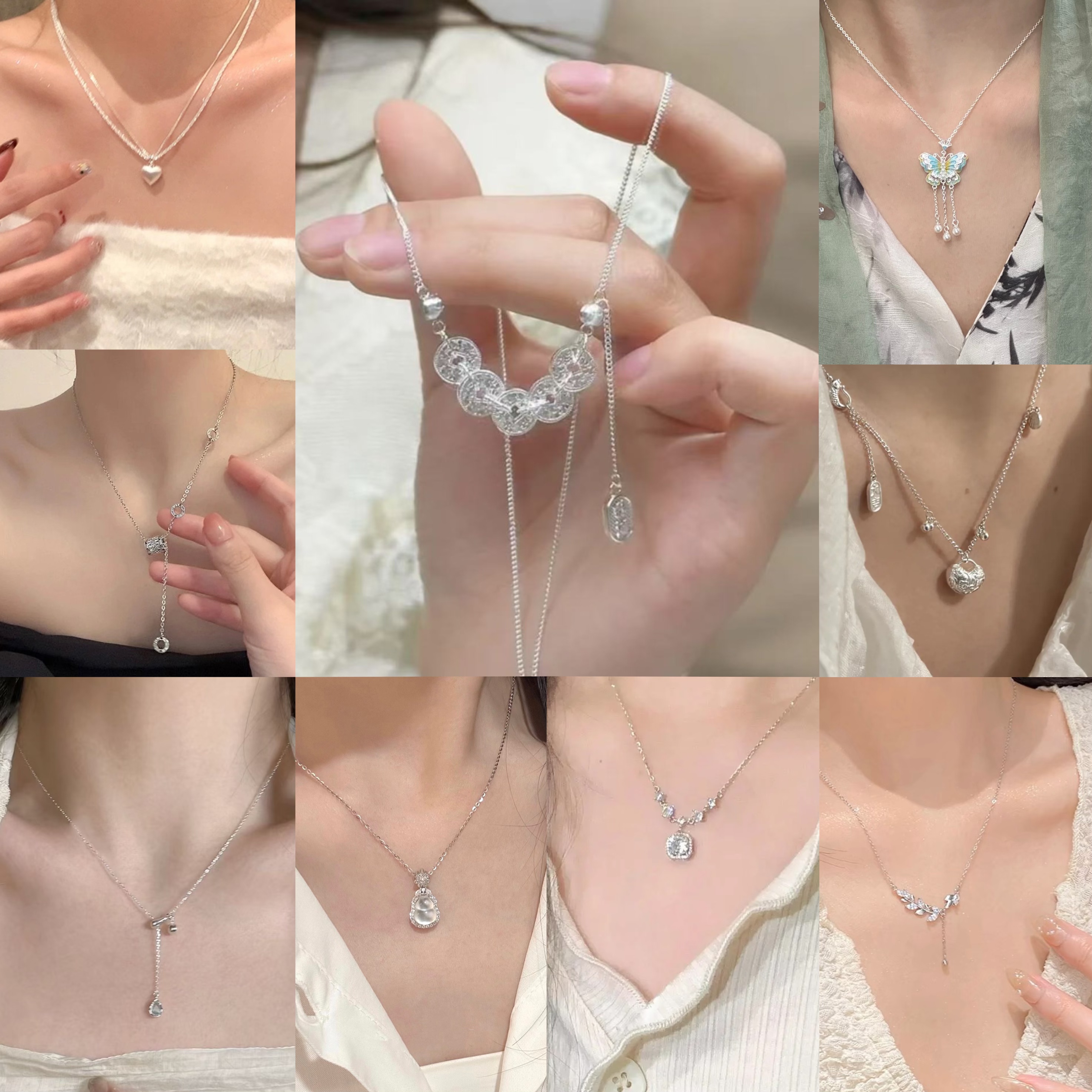 【初夏新款】轻奢百搭项链手链DIY时尚套链