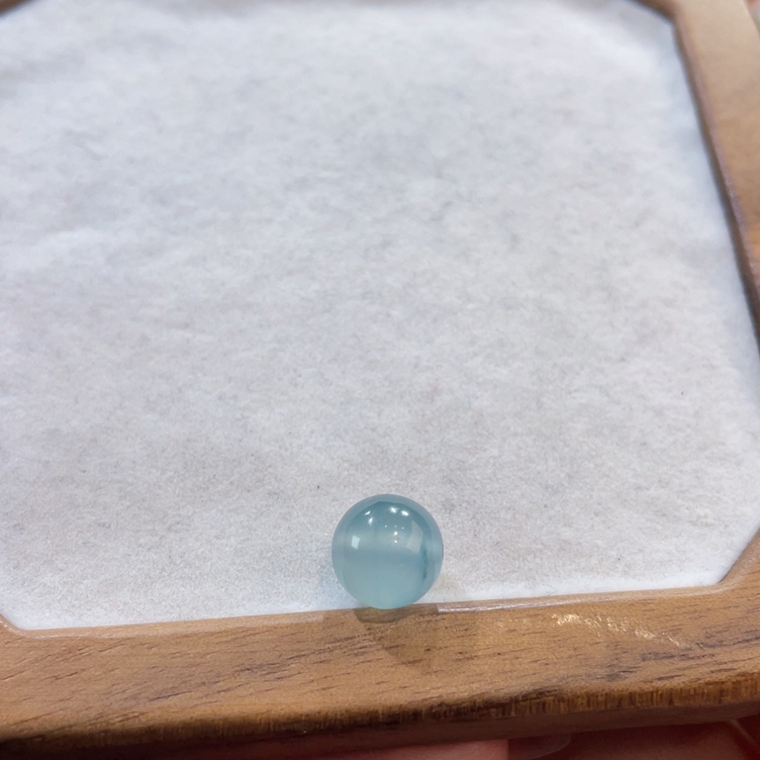 翡翠手链未镶嵌卡8.8人鱼姬眼泪玻璃珠