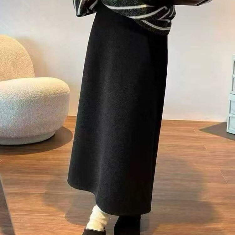 段302加绒半身裙