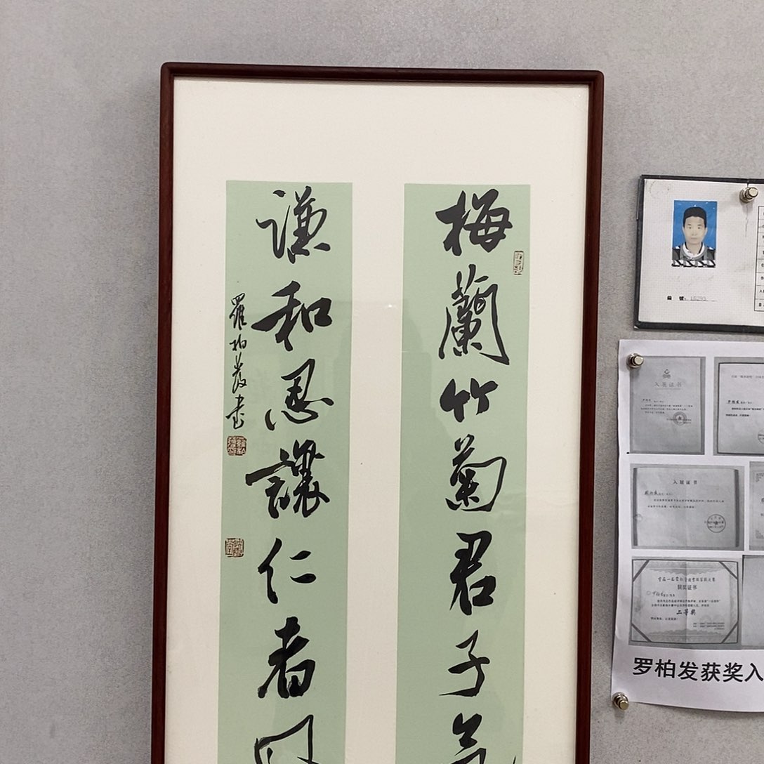 书法罗柏发老师作品