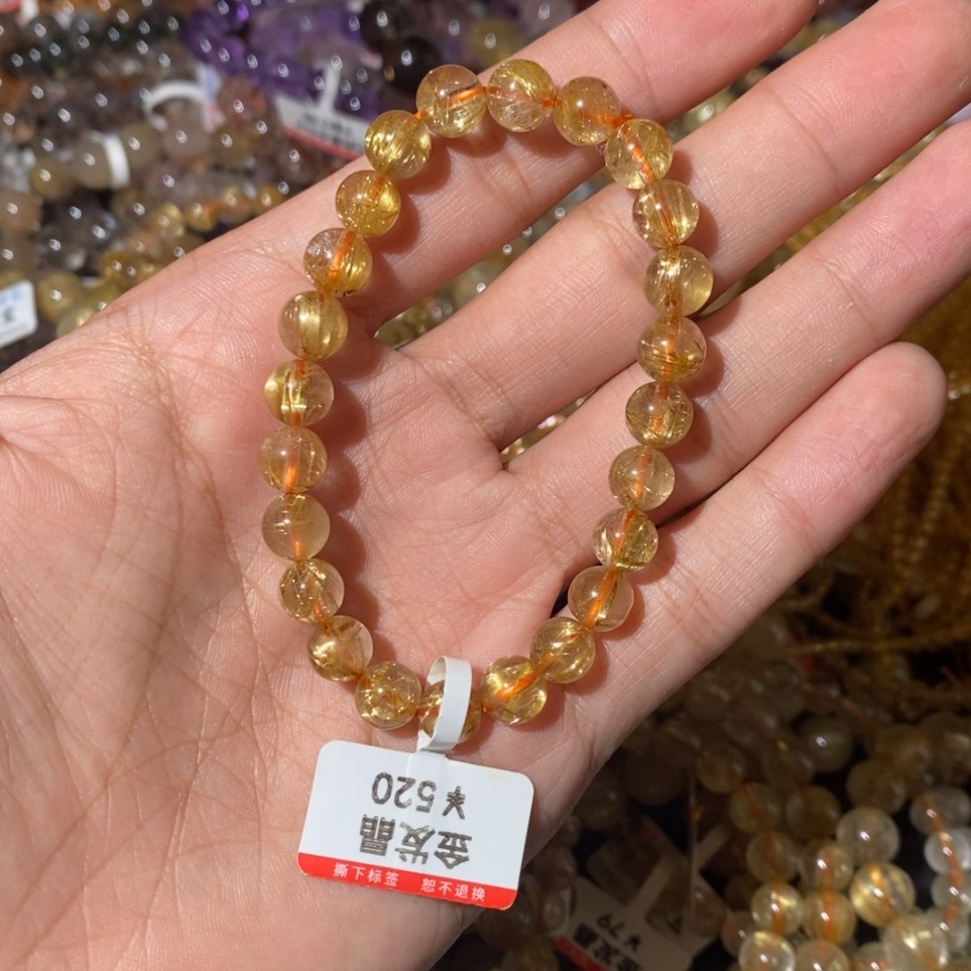 水晶手链未镶嵌润*我