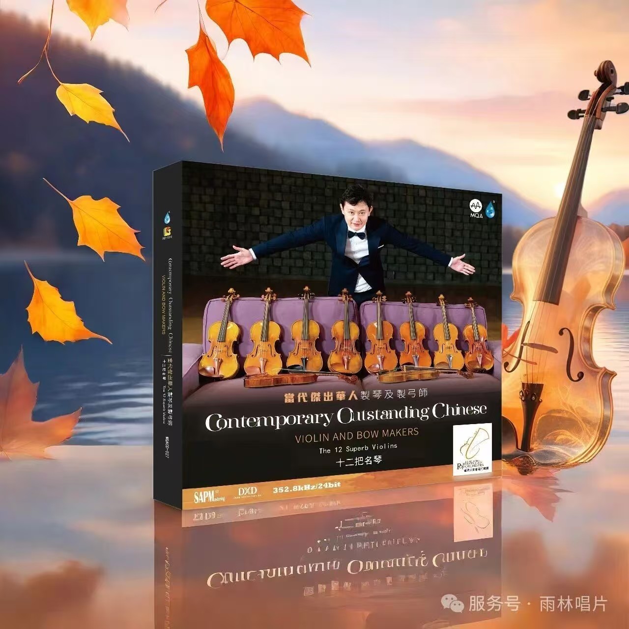 陈曦郑惠联袂演奏《十二把名琴》CDCD碟片中国