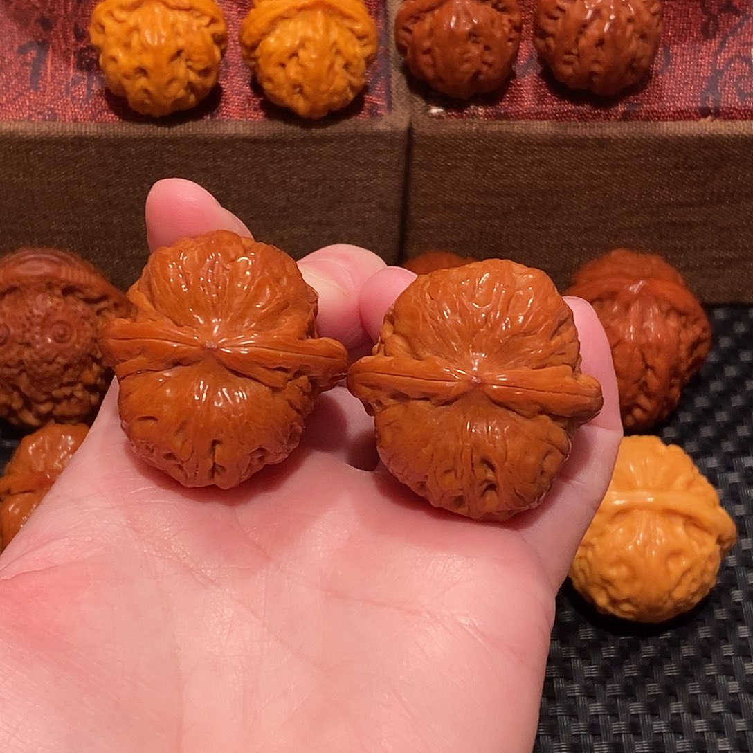 文玩核桃吊坠平谷元宝37 精品311