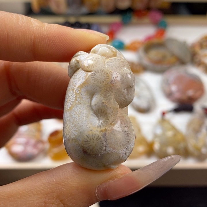 硅化玉颈饰未镶嵌23号链接
