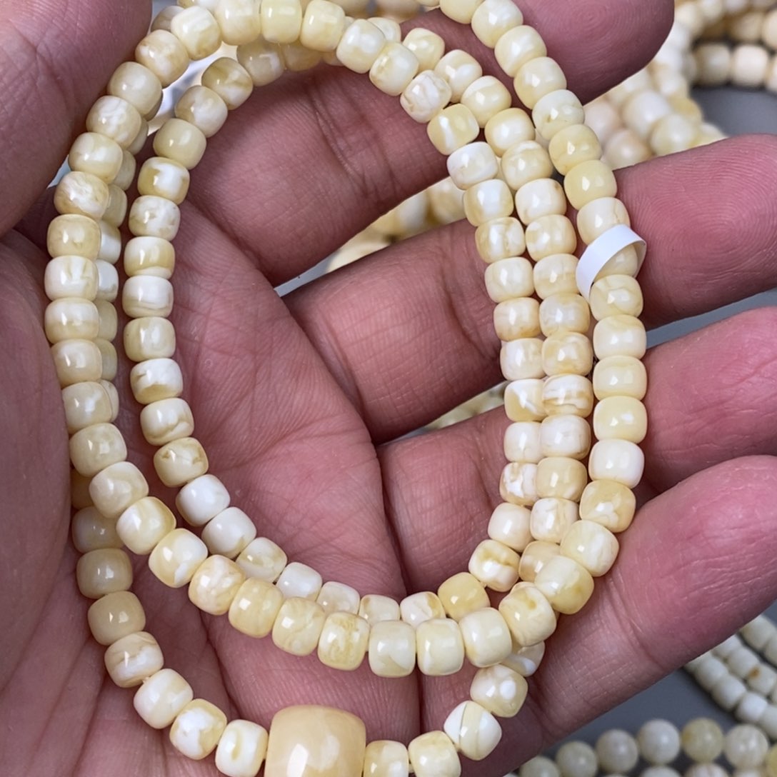 琥珀珠宝奇石未镶嵌6mm