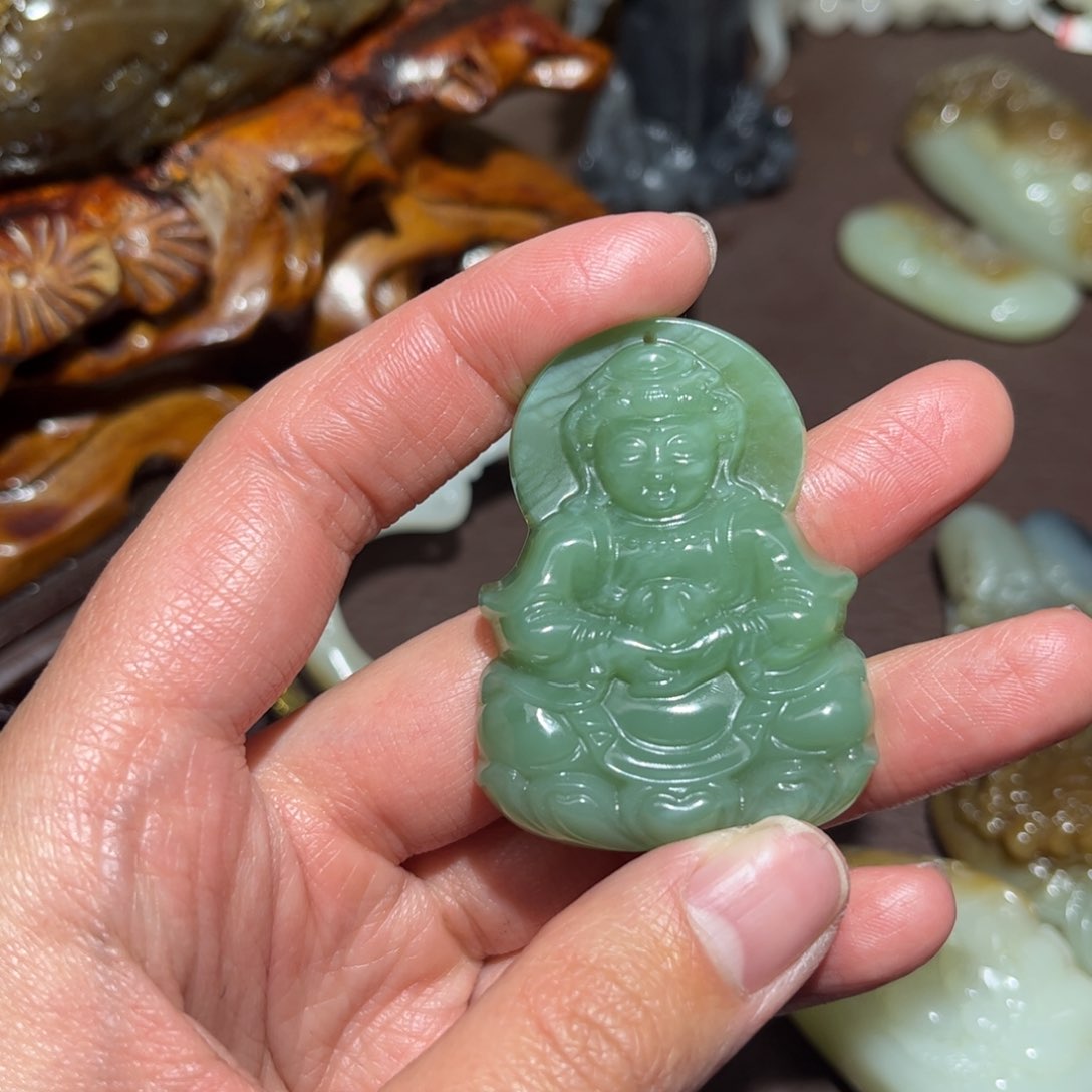 和田玉挂件未镶嵌