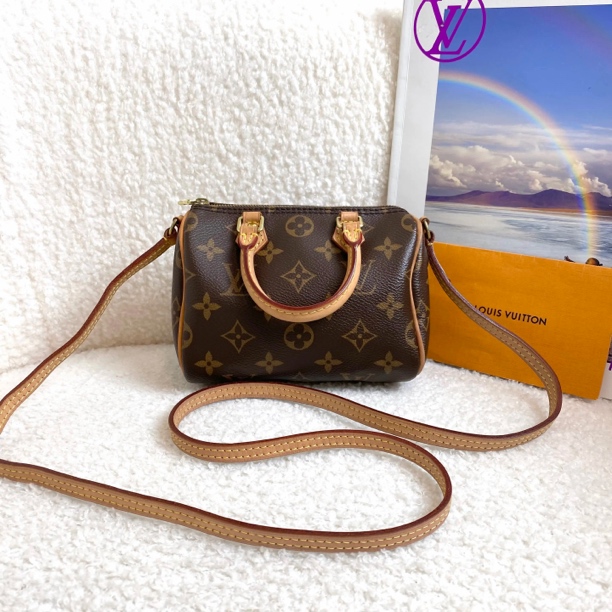95新 LouisVuitton/路易威登 speedy nano/53673915代卖服务/12期