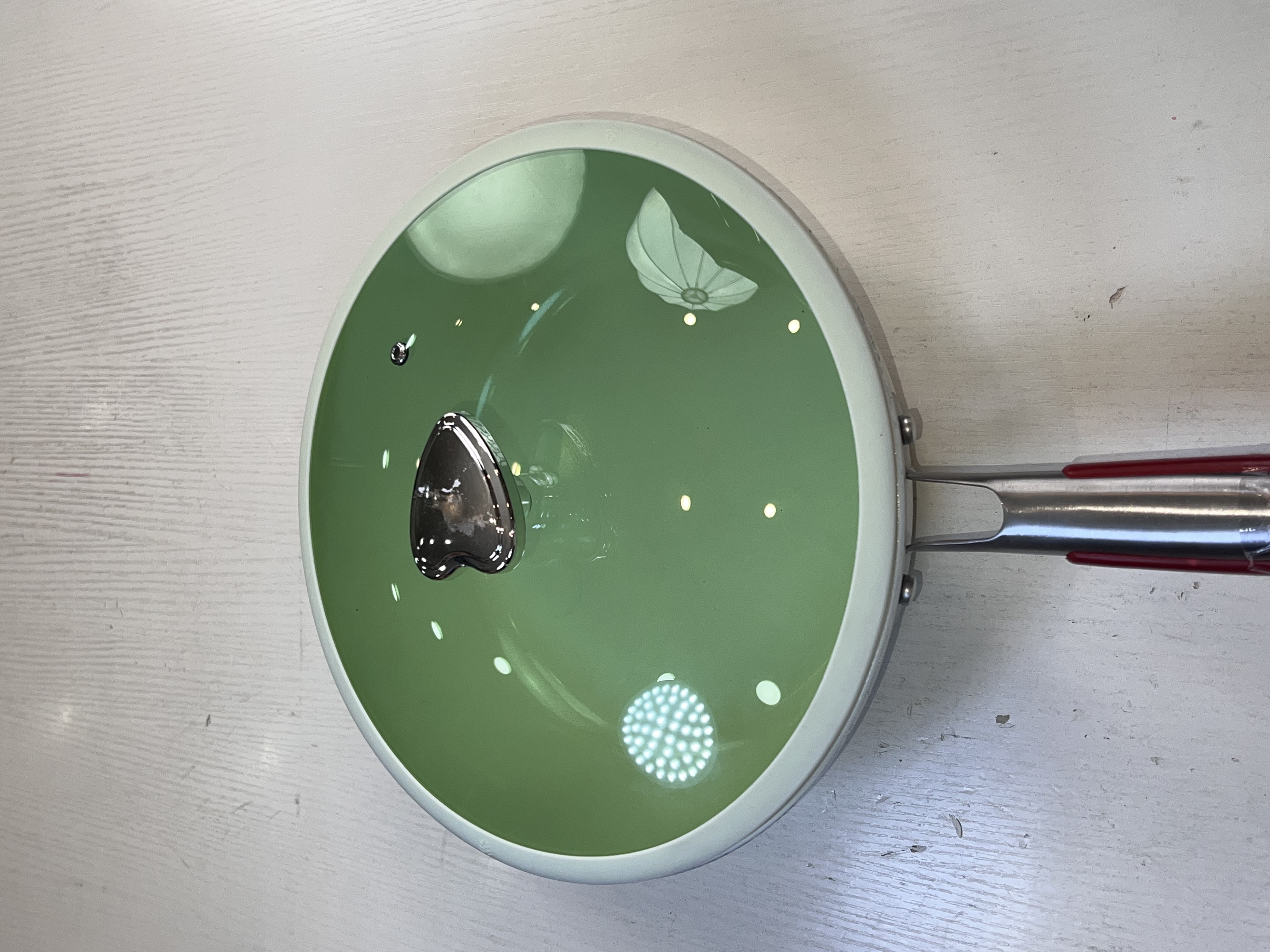 绿色炒锅不粘锅   电器ZT