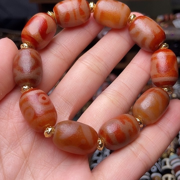 玛瑙/玉髓未镶嵌手链