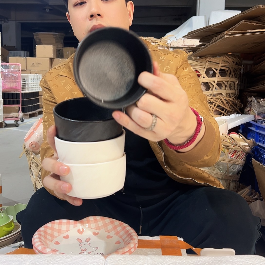 潮州陶瓷工厂微瑕4.5寸