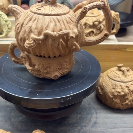 紫砂茶壶全手工制作