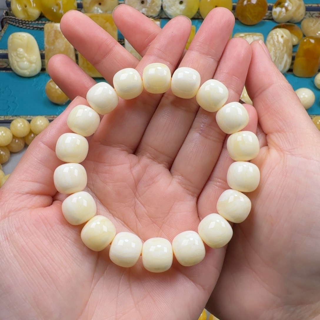 蜜蜡手链未镶嵌蜜蜡