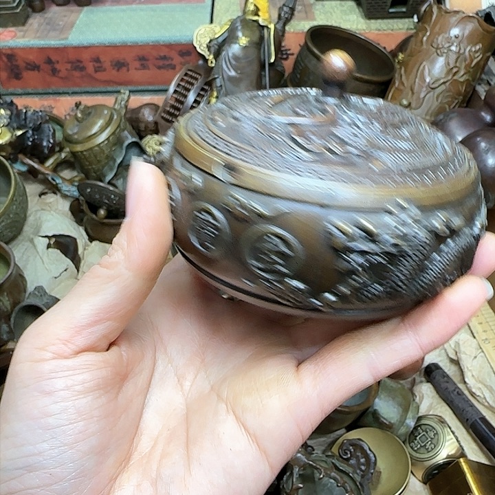 铜材质文玩客厅家具摆件