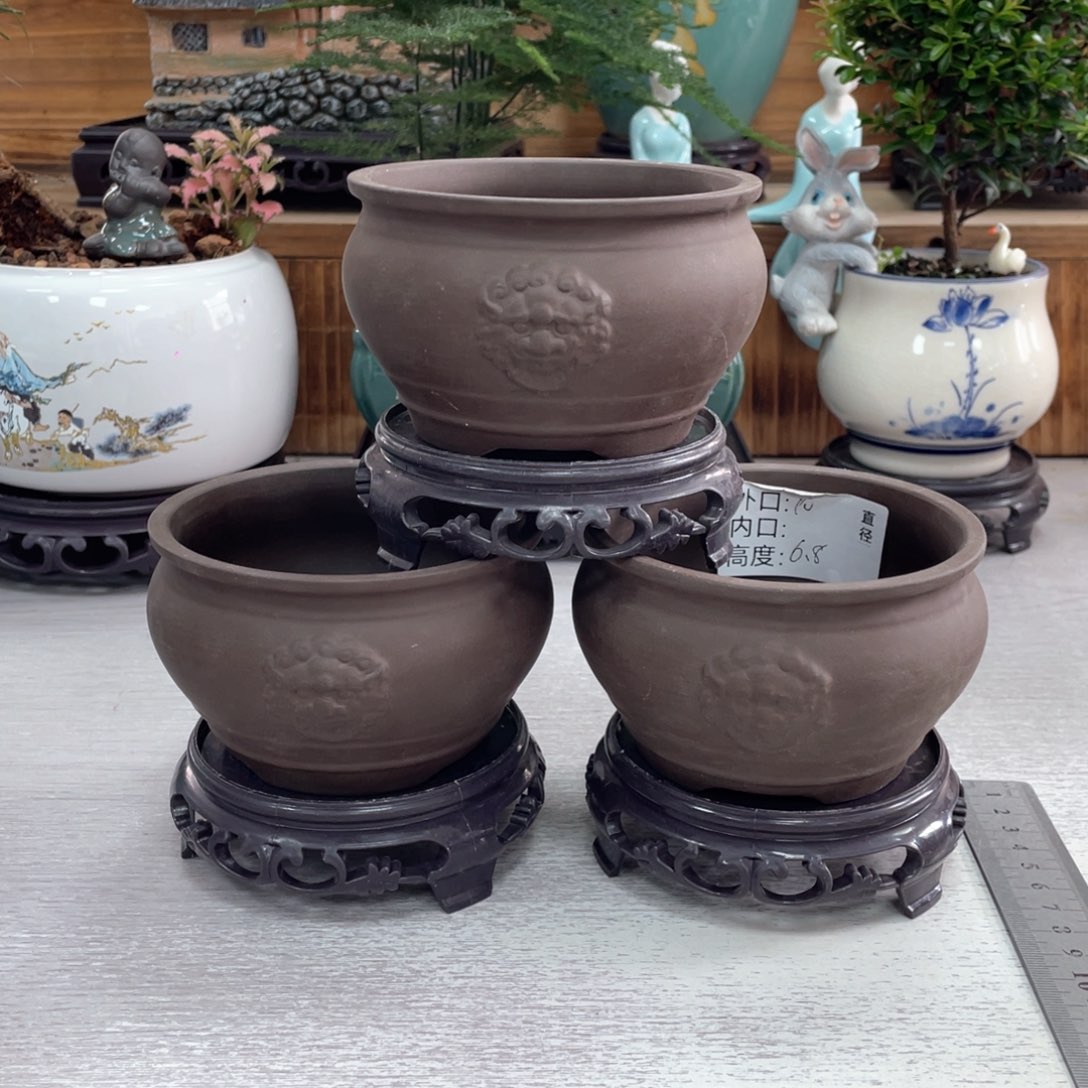 陶瓷紫砂花盆抢购浮力