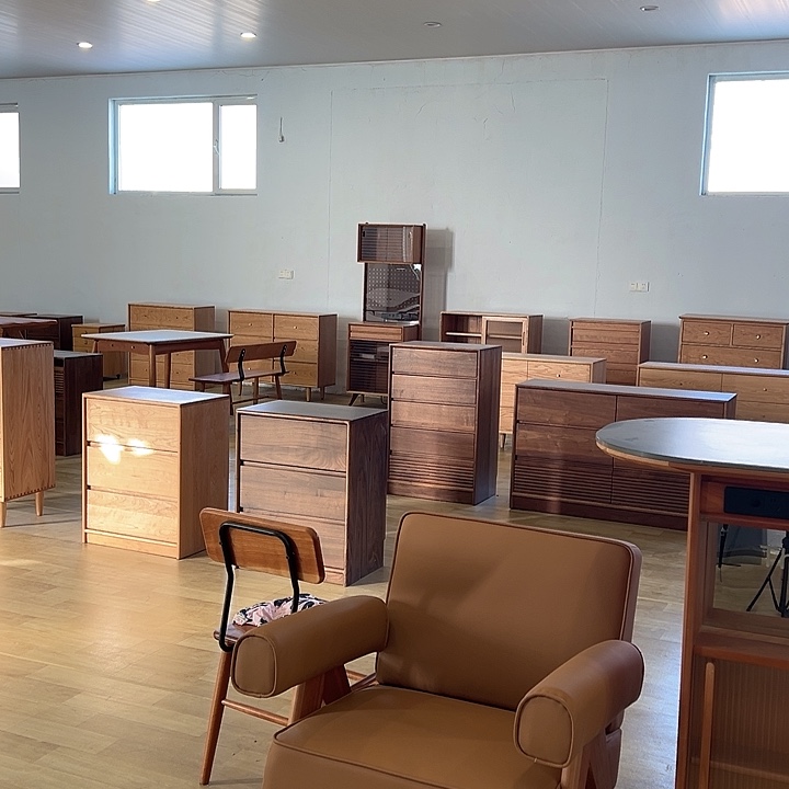 北美材样品樱桃木沙发椅不退不换