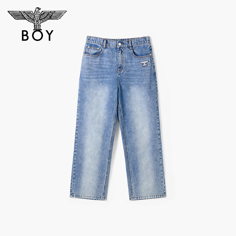 BOY LONDON中性款时尚潮流百搭通勤梭织长裤N34072