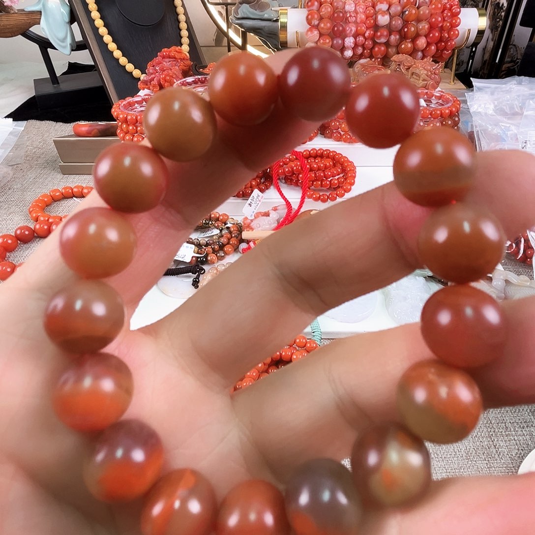 玛瑙/玉髓手链合金