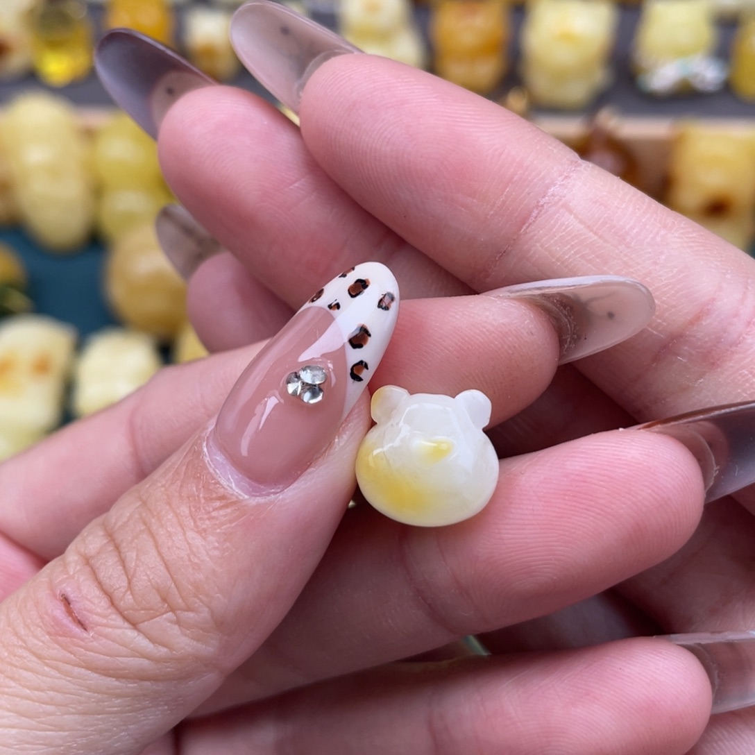 裸石琥珀未镶嵌蜜蜡