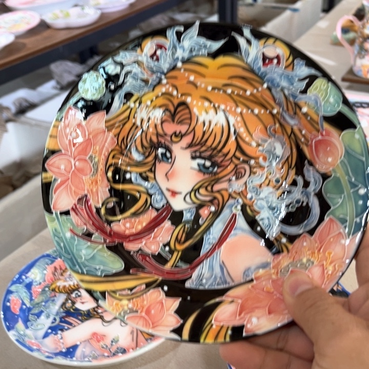 瓷片美少女战士深盘