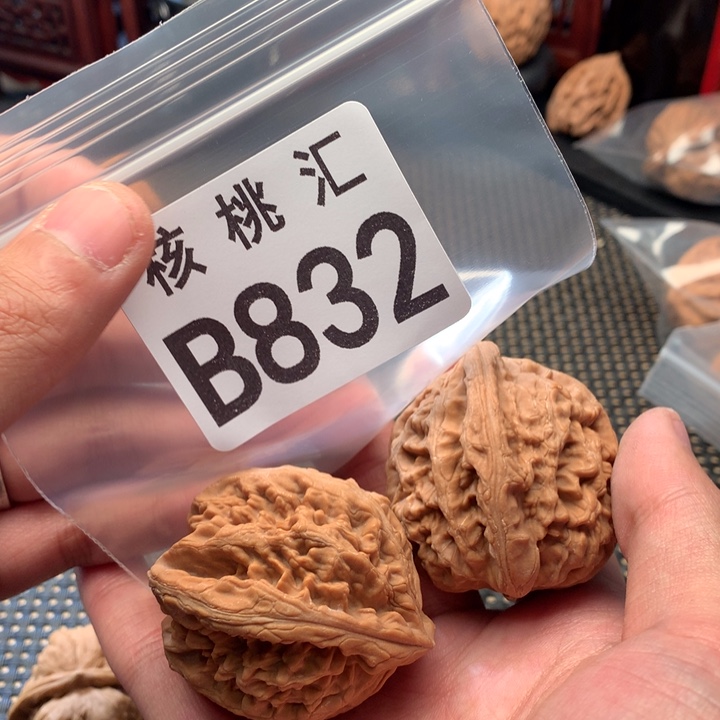 文玩核桃吊坠红锦鲤
