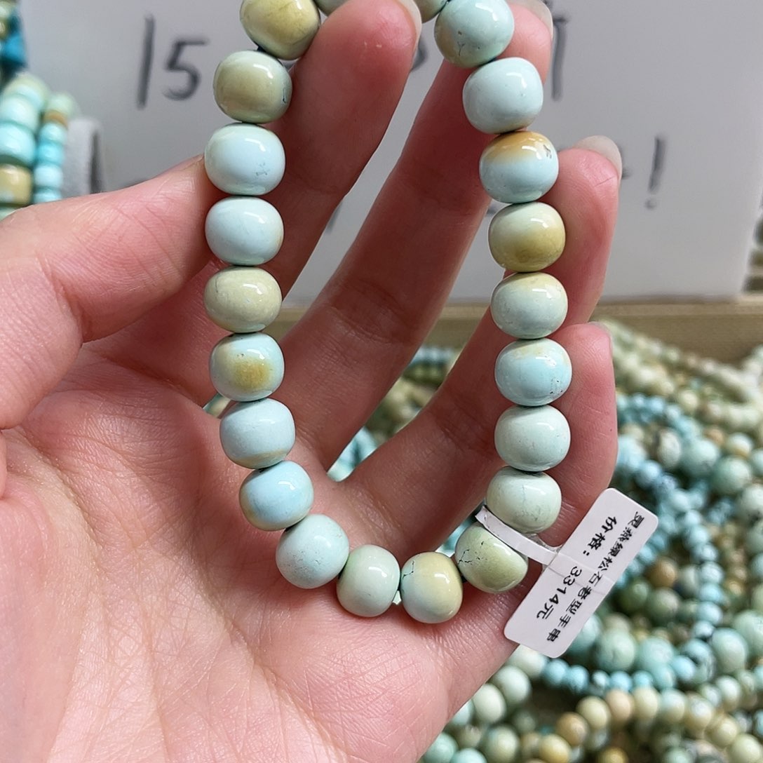 【闪购商品】绿松石珠宝奇石未镶嵌咸****闲卡9