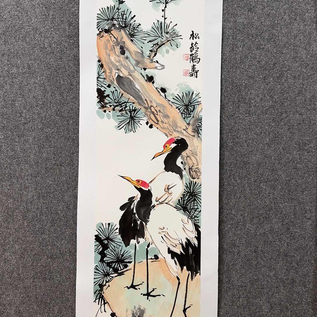 国画邢坤老师手绘作品