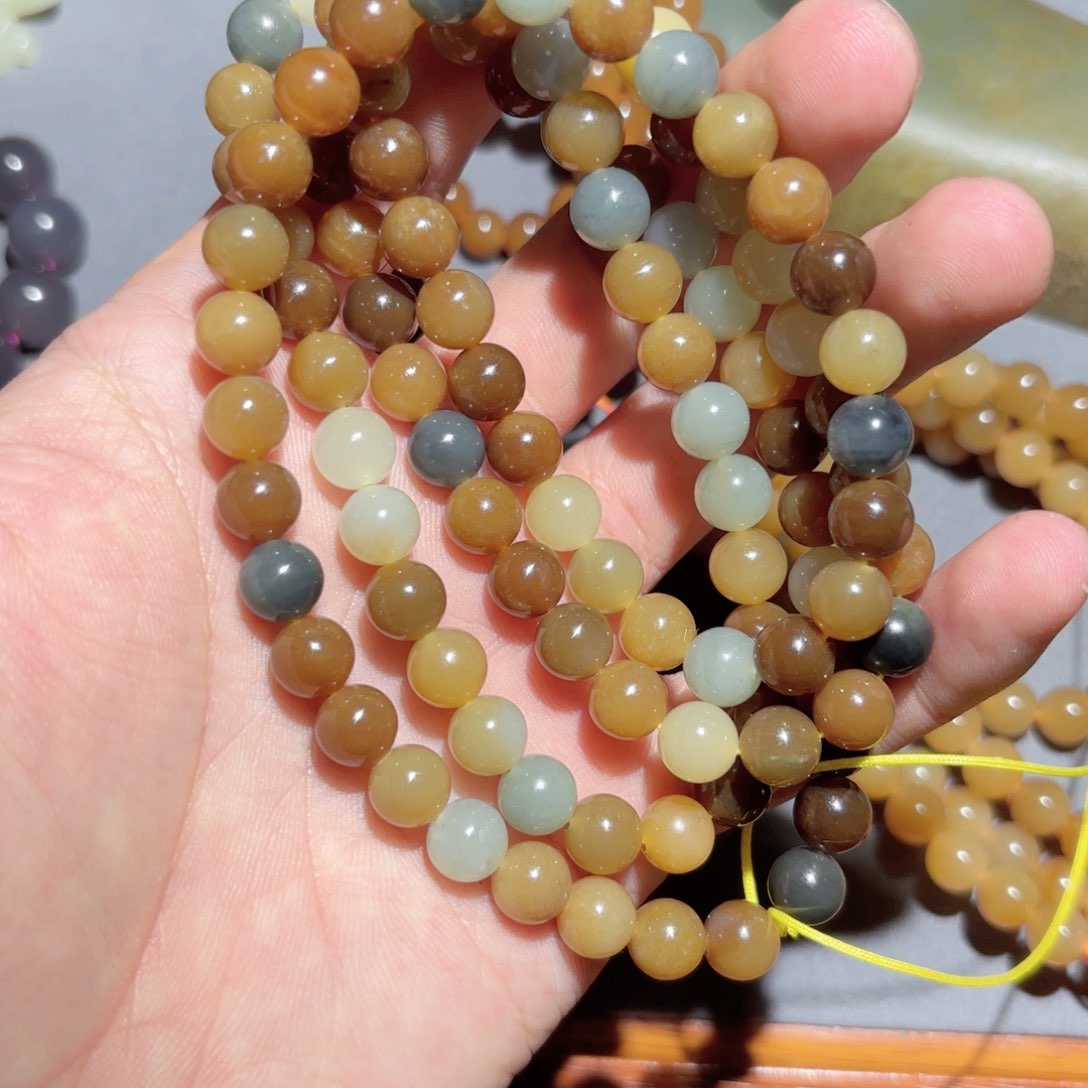 和田玉手链未镶嵌