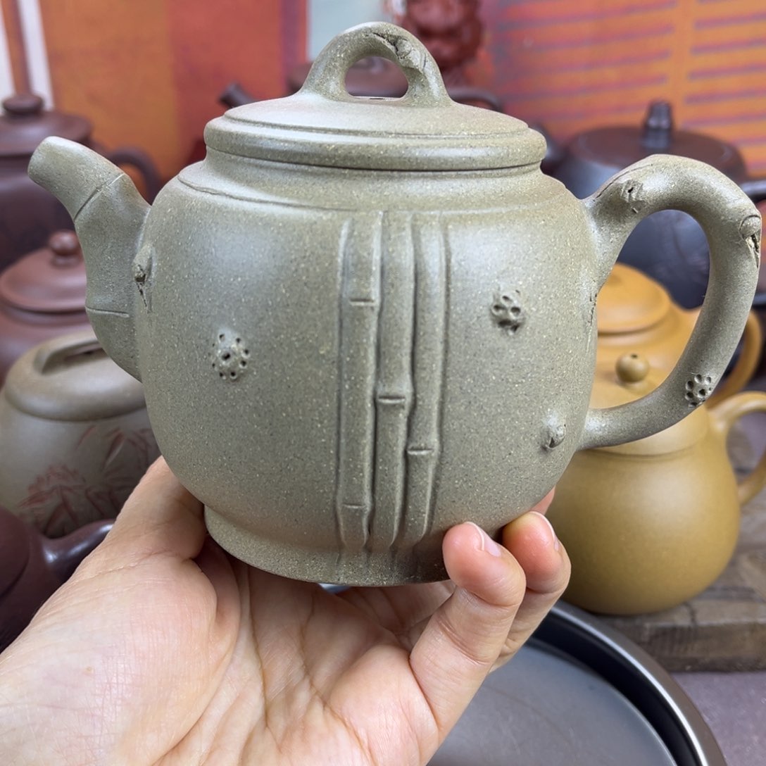 紫砂茶壶宜兴紫砂壶树桩