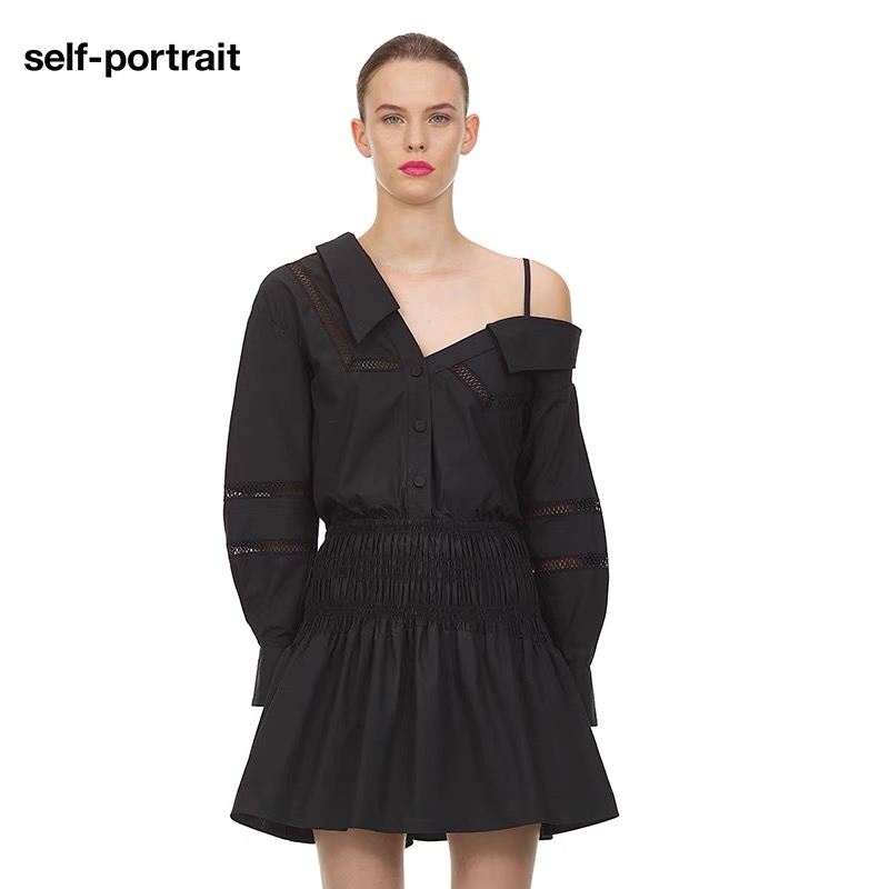 全新未使用  Self-portrait 露肩甜酷风格短裙 TP010937