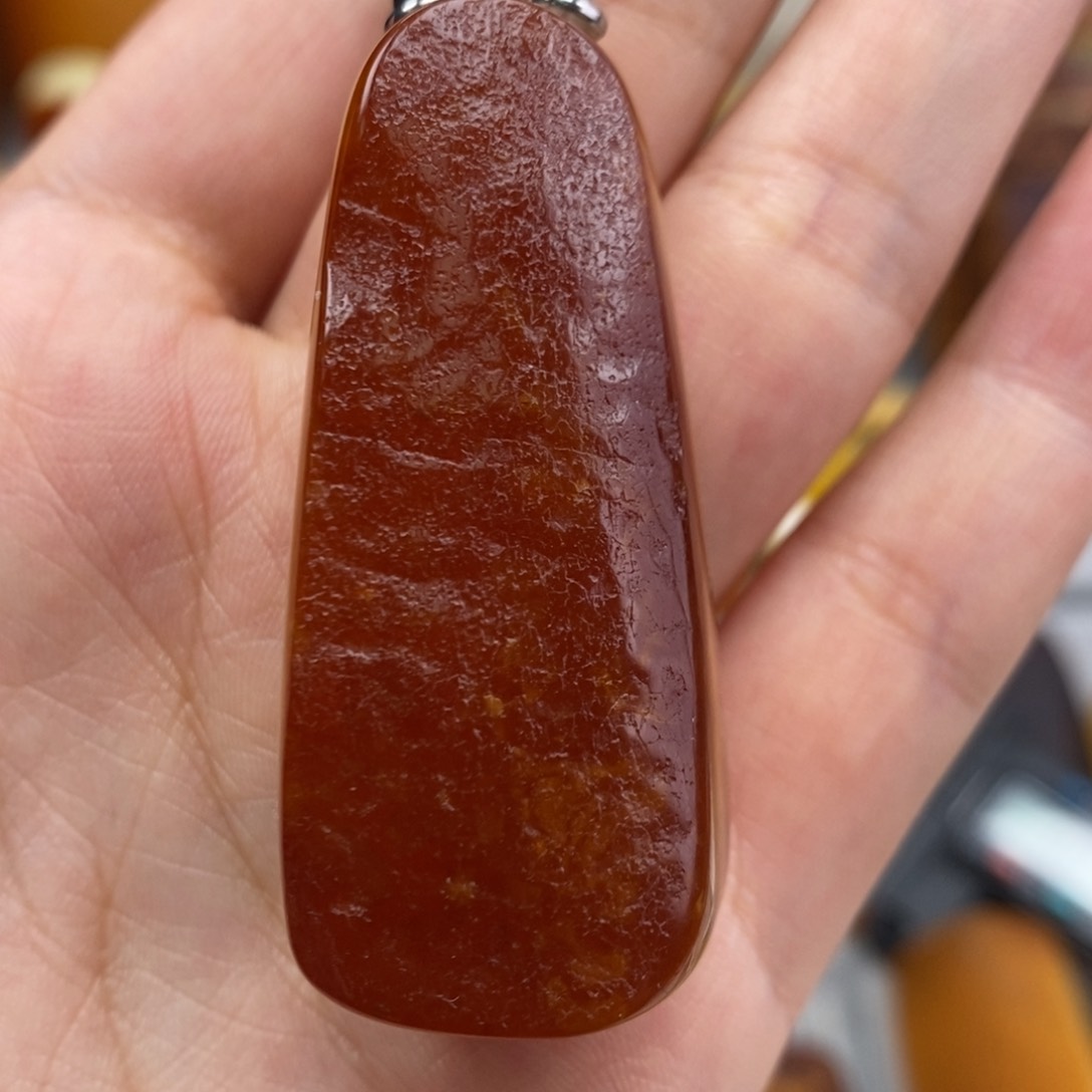 琥珀吊坠(赠链)未镶嵌