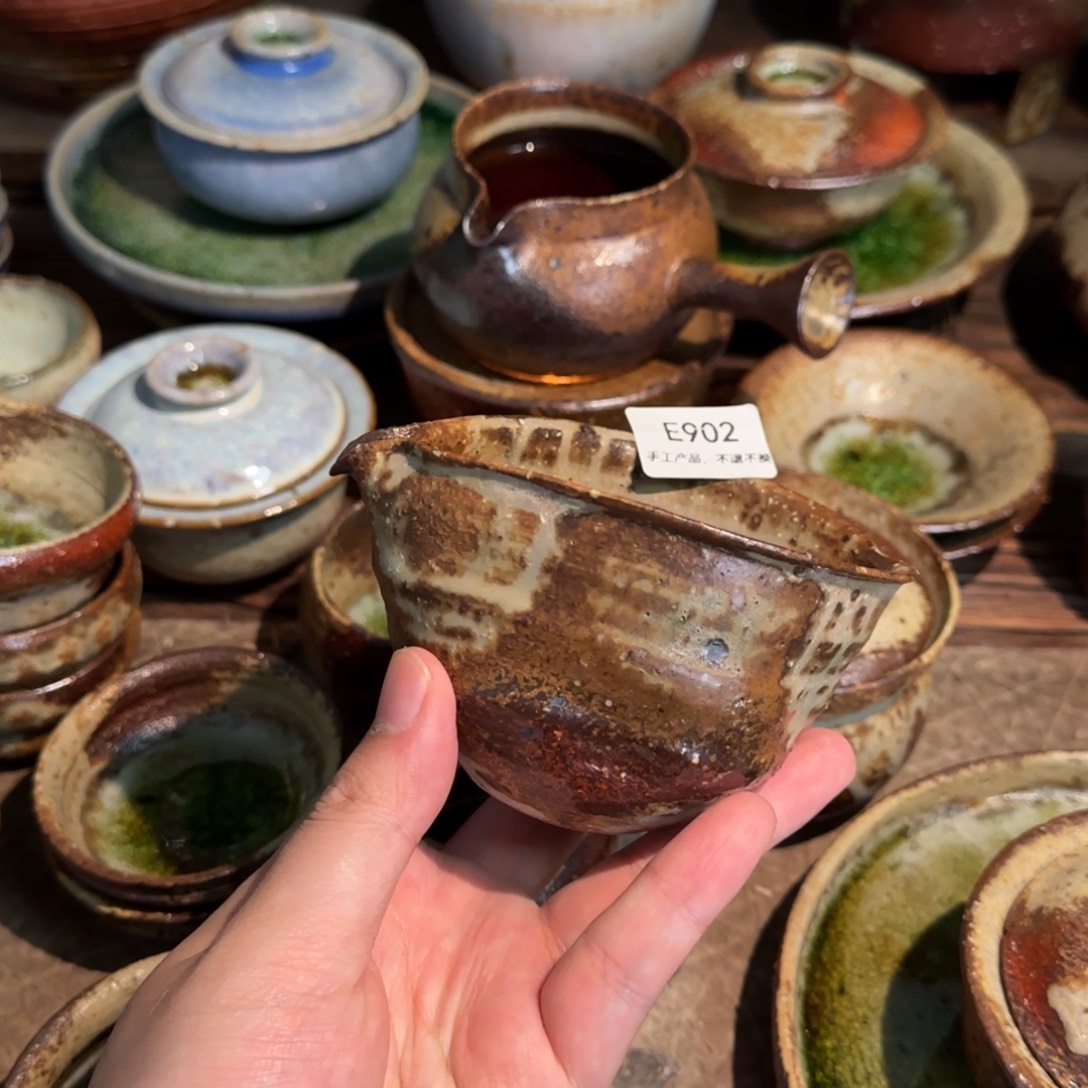 九***•E902破碎感泥料非柴烧跑单禁拍