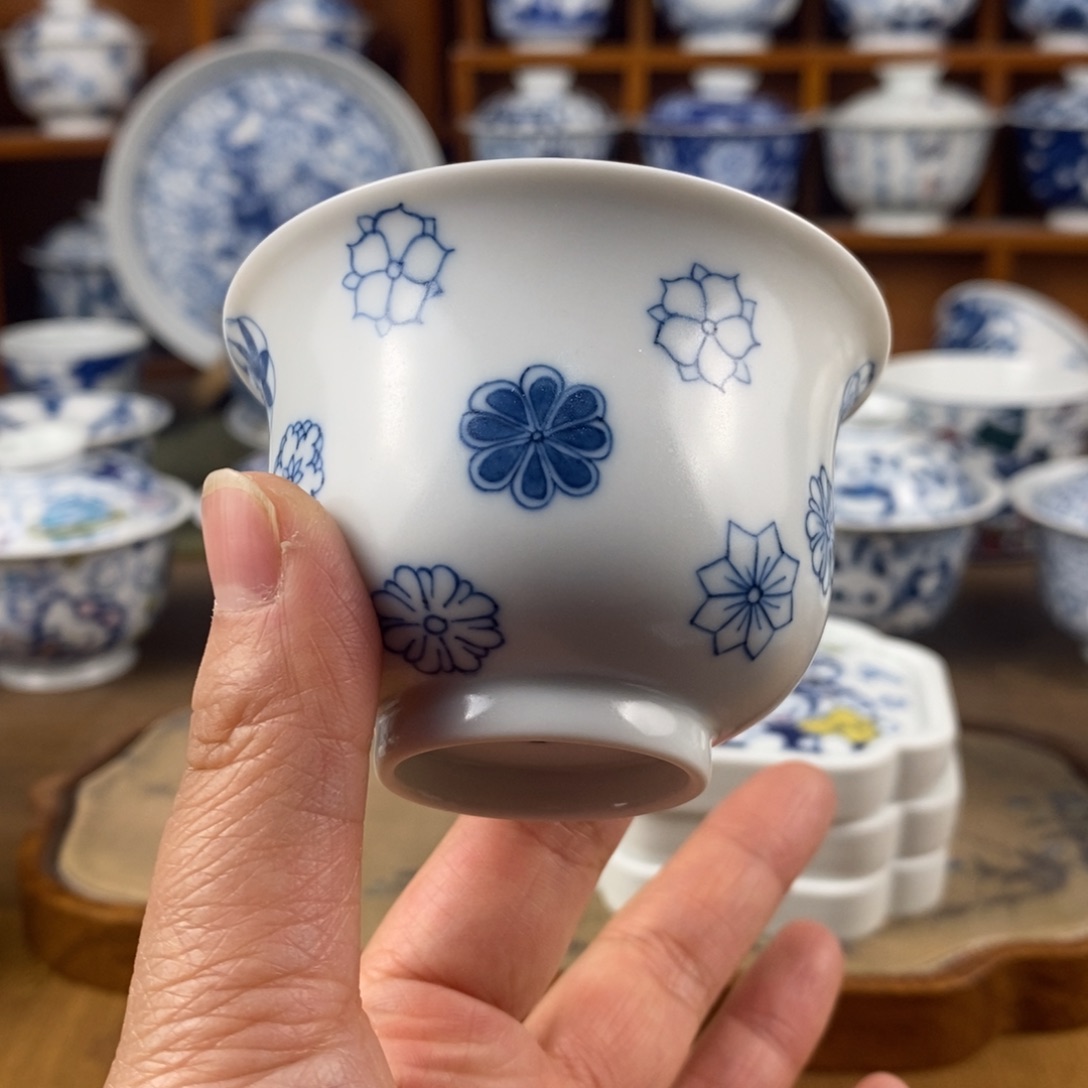 瓷片景德镇陶瓷手绘茶器324