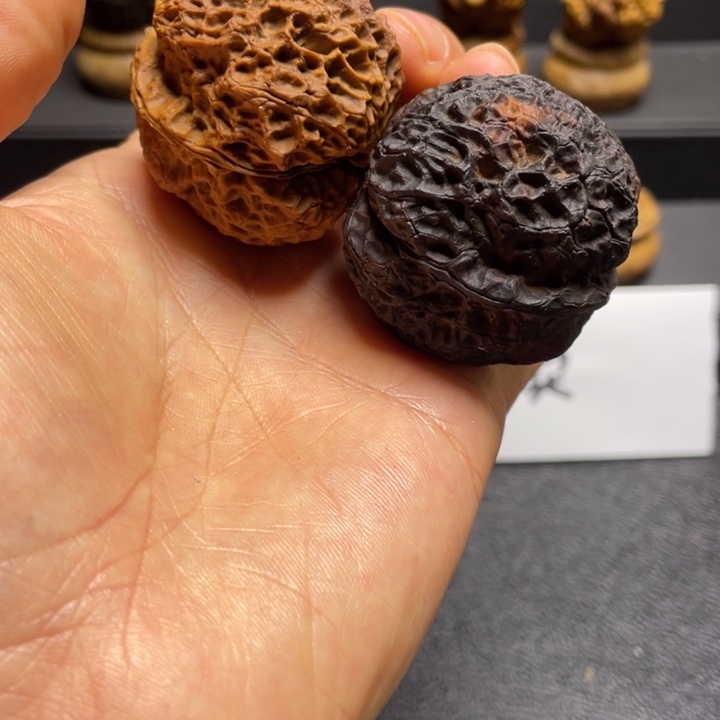 文玩核桃吊坠F雪域金蟾42