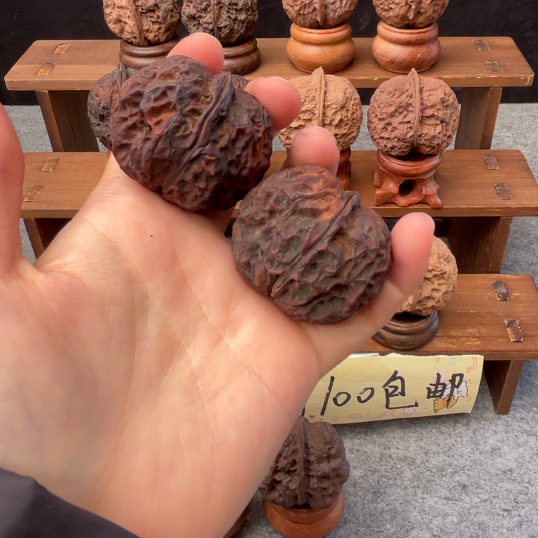 吊坠文玩核桃z聚宝金蟾43mm