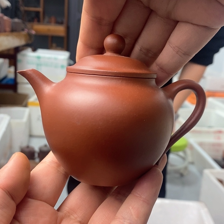 紫砂茶壶黄龙山紫砂手工制作