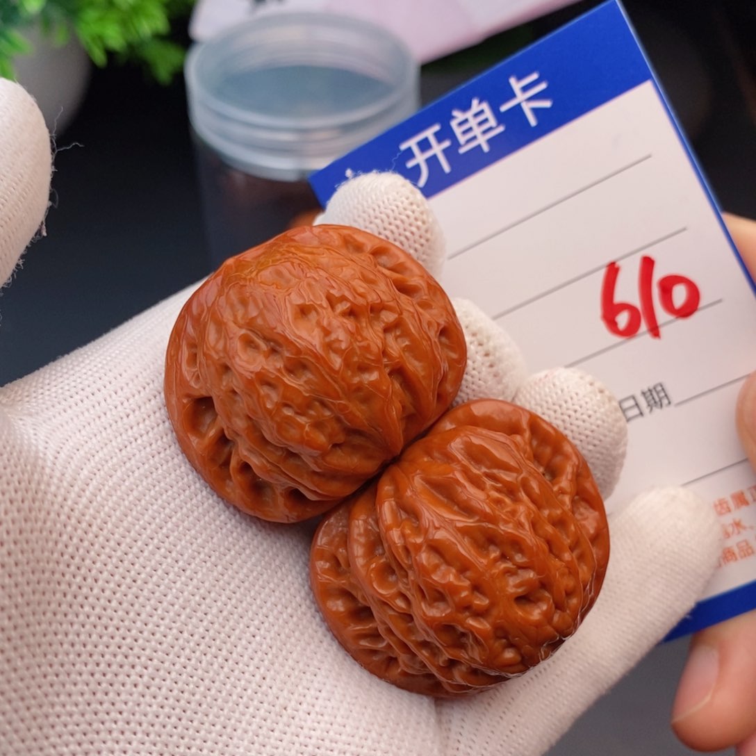 文玩核桃把件38铁锤610