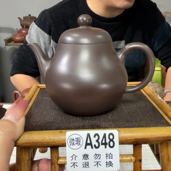 紫砂茶杯宜兴原矿紫砂精品手工