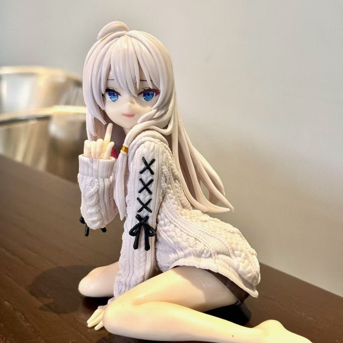 魔女之旅伊蕾娜 坐姿 手办 动漫手办摆件
