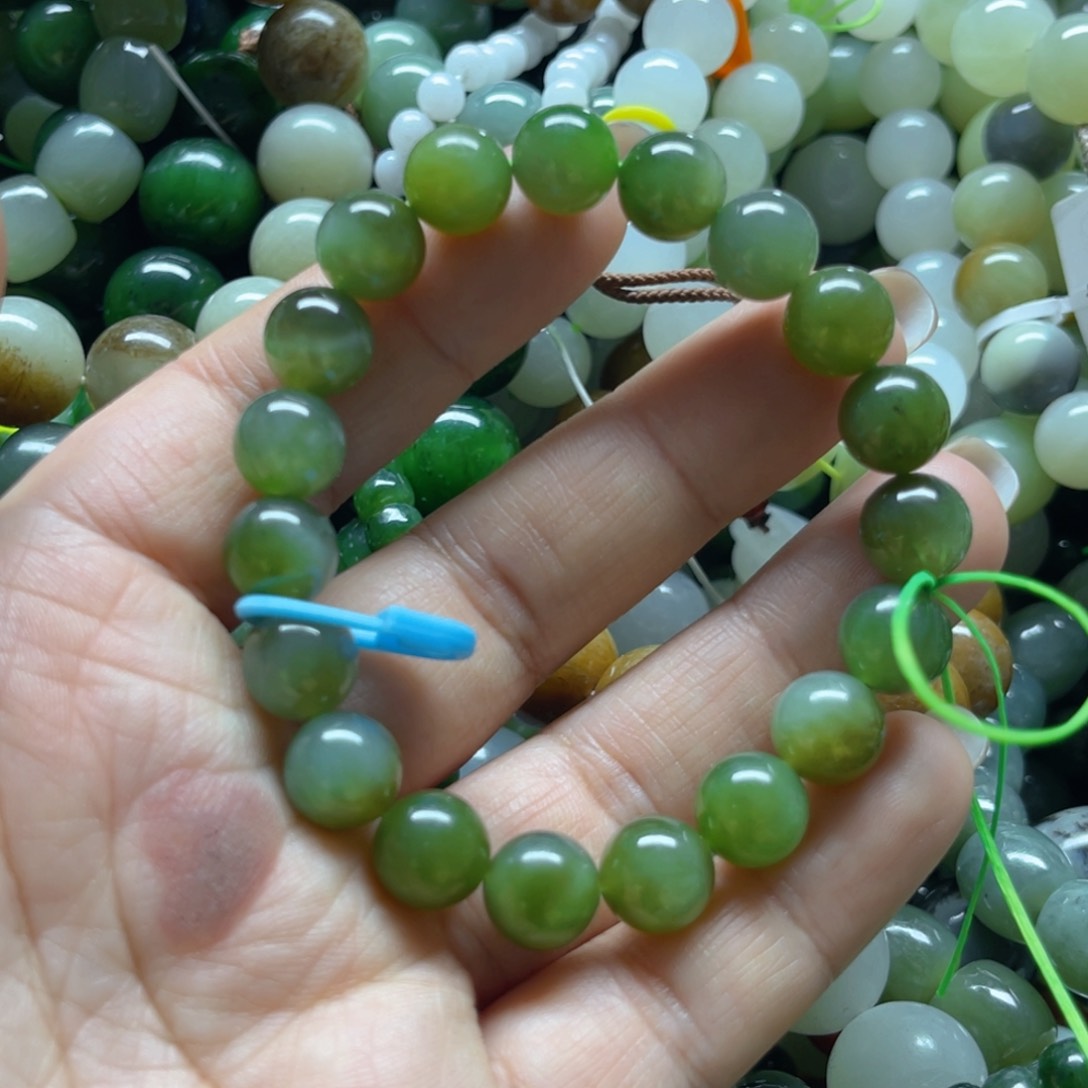 和田玉手链未镶嵌