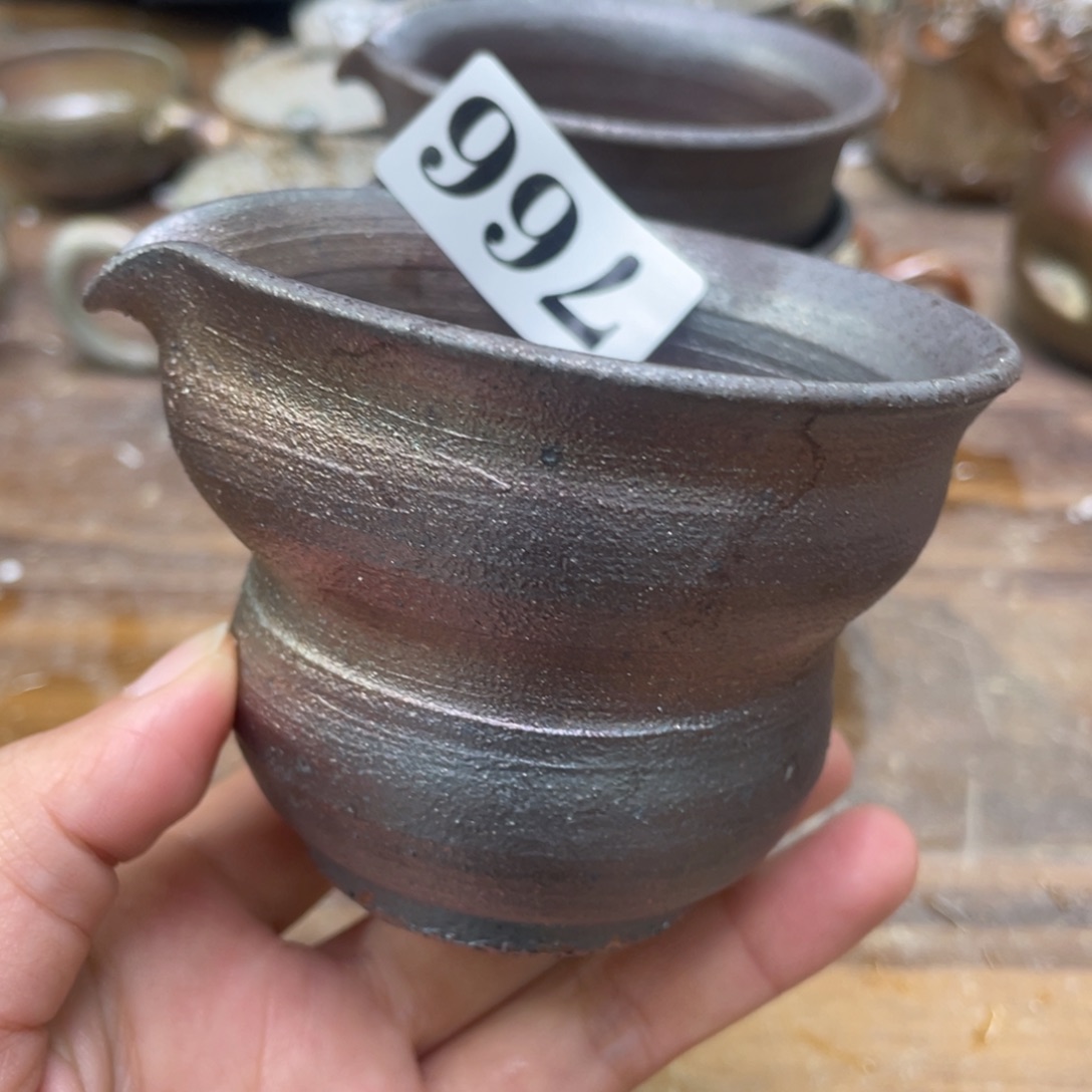 陶纯手工柴烧茶壶茶具