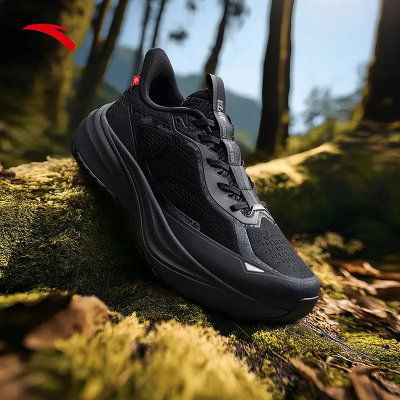 安踏昆仑丨VIBRAM大底户外耐磨防滑越野登山运动跑鞋112545593-YH