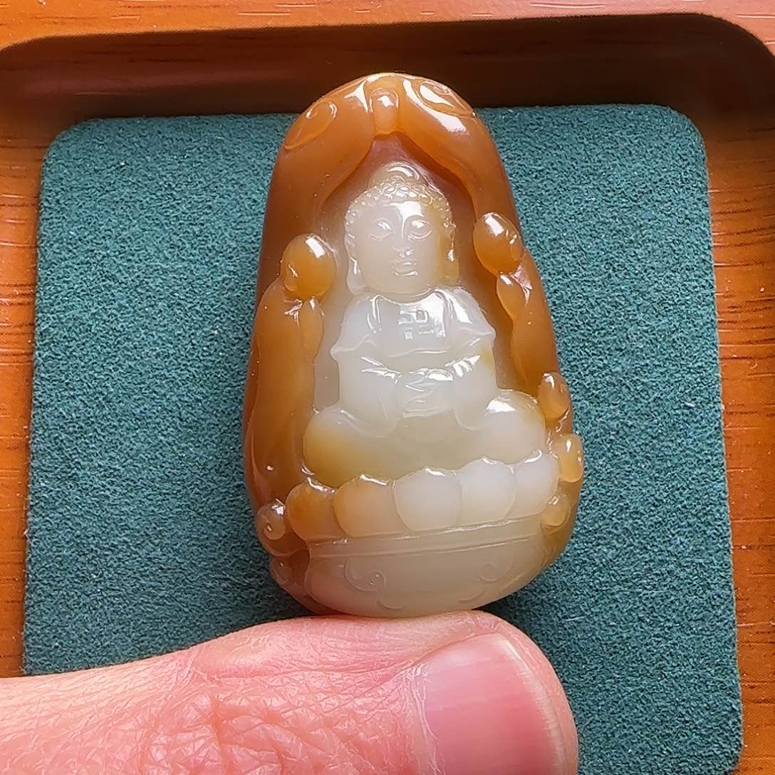 和田玉（糖玉）颈饰未镶嵌S**o