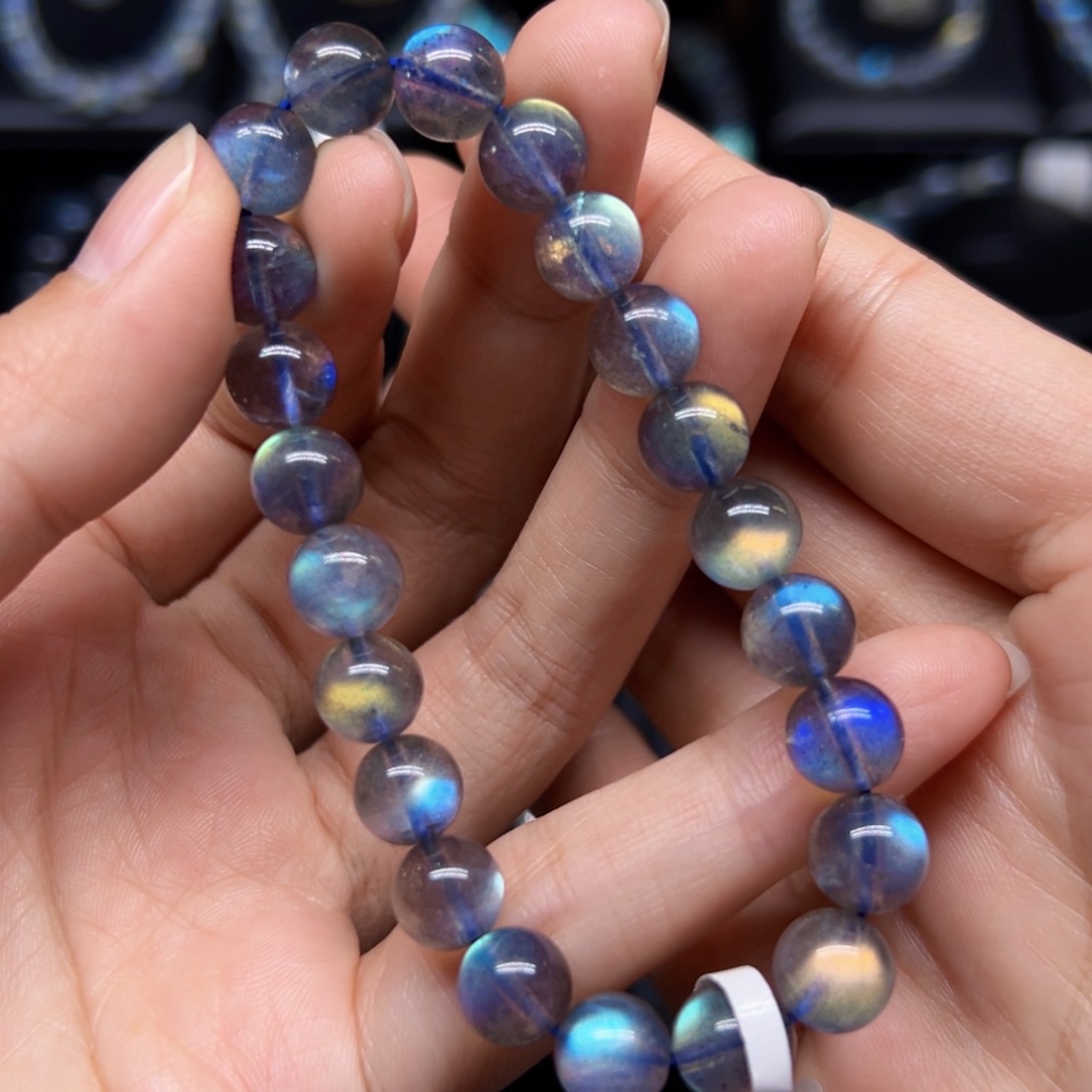 未镶嵌手链长石8.6左右