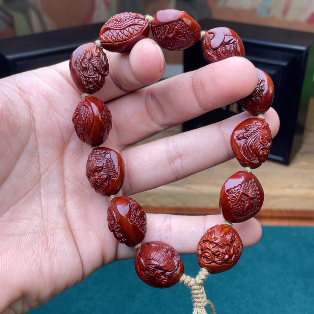 橄榄核吊坠十二生肖表弟回血