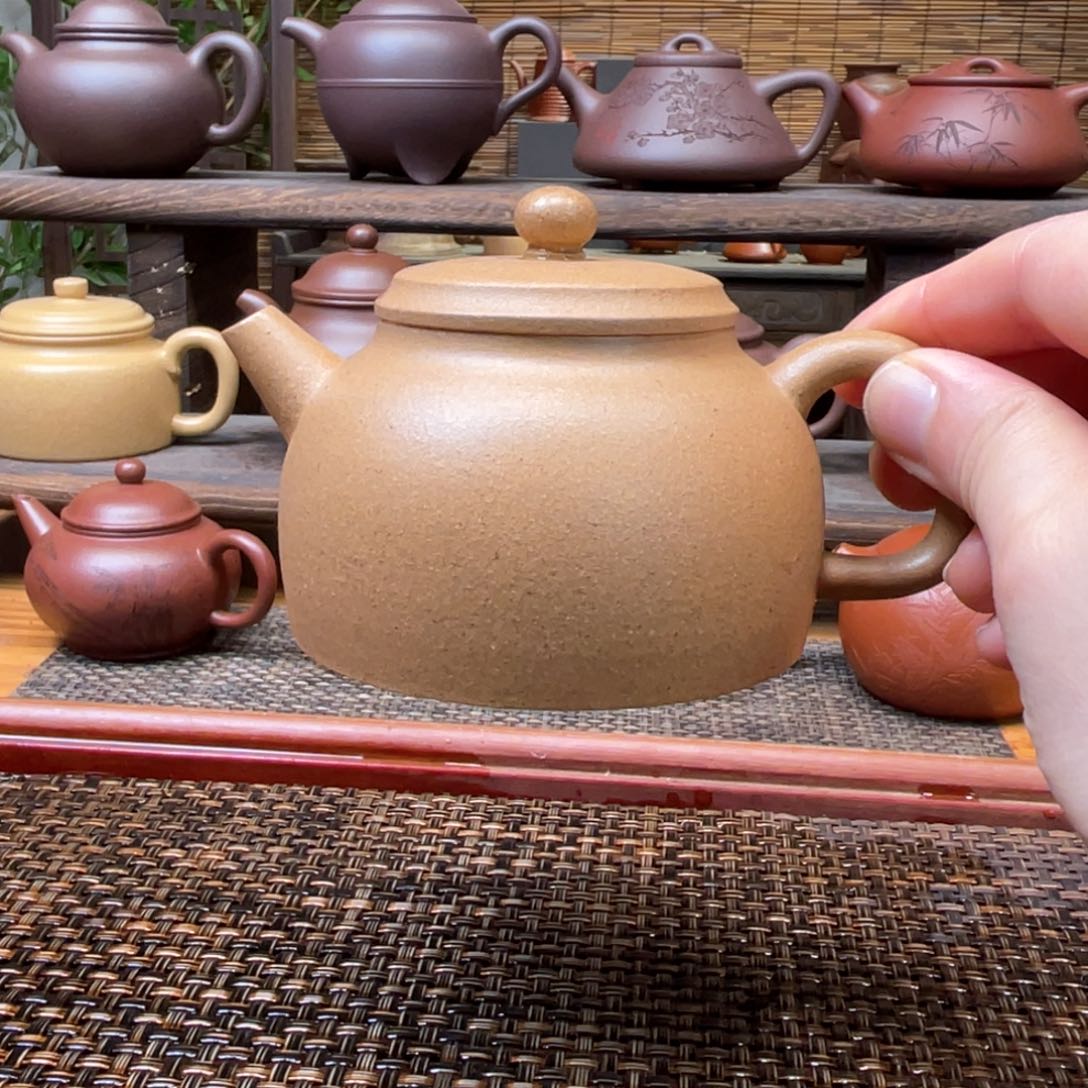 茶壶紫砂宜兴原矿紫砂手工制150