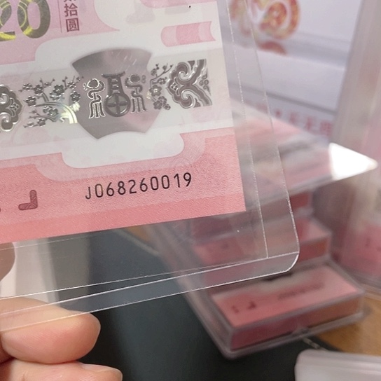 塑料2025年蛇年纪念钞靓号
