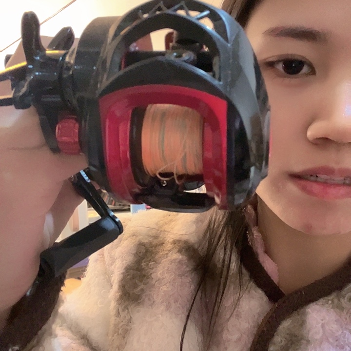 心***慧碳素3.8m右手轮带线