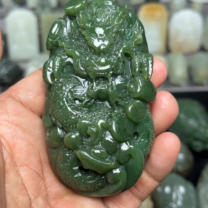 和田玉挂件未镶嵌@*@